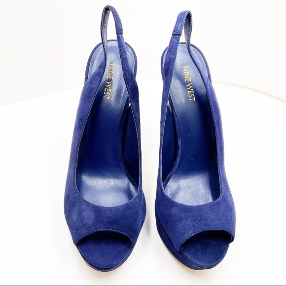 🆕 {Nine West} Valorie Slingback Peep-Toe Pumps - Picture 13 of 16
